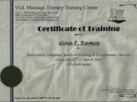 Training Certificate